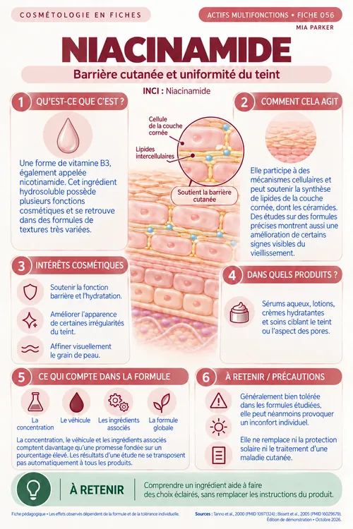 Aperçu de la fiche Niacinamide