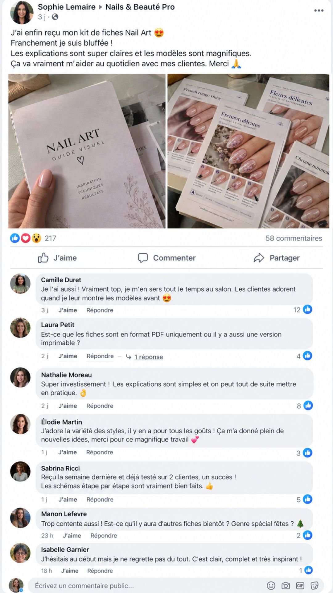 Témoignage de Sophie Lemaire