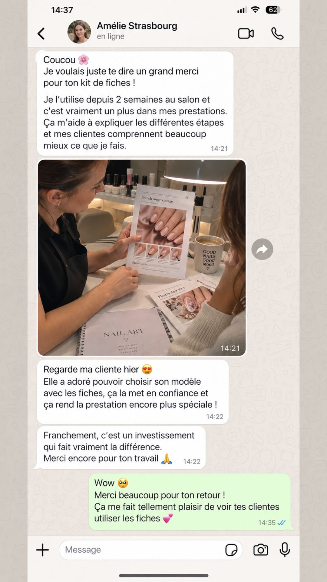 Témoignage d'Amélie